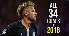 Neymar Jr ► All 34 Goals In 2018 | HD