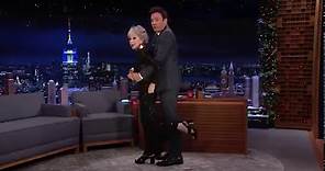 Rita Moreno Demonstrates a West Side Story Dance Stunt