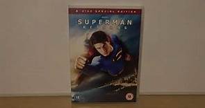 Superman Returns (UK) DVD Unboxing