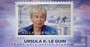 Ursula K Le Guin Stamp