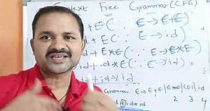 Definition of CFG with an Example || Context Free Grammar || TOC || Theory of Computation|| FLAT| CD
