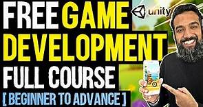 FREE GAME DEVELOPMENT (Full Course) | Beginner to Advance - Unity 3D