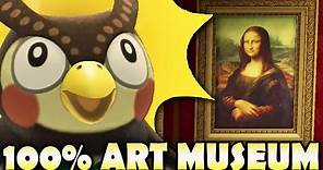 🖼 ALL REAL PAINTINGS & STATUES In Animal Crossing New Horizons! 100% Art Museum Tour!