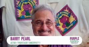 Grease is the word! Barry Pearl is in the house! - Purple Tales Podcast Episode 16