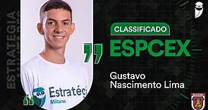 EsPCEx 2023: Bate-papo com classificado, Gustavo Nascimento. Confira!