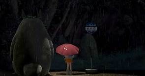 My neighbour Totoro Rain scene back