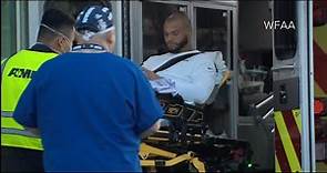 Dallas Cowboys QB Dak Prescott arrives at hospital after fracturing right ankle