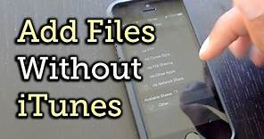 Add Music & Video Files to Your iPad or iPhone Without iTunes [How-To]