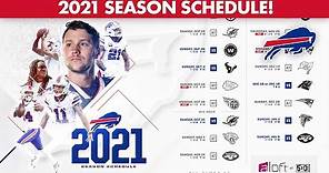 Buffalo Bills Announce 2021 Season Schedule!