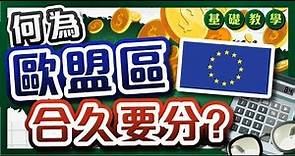 歐盟是甚麼？為何英國要 #脫歐 ？#基礎投資教學