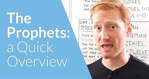 The Prophets: a Quick Overview | Whiteboard Bible Study