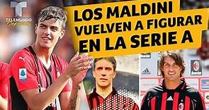 Luego de 4,927 días, el apellido Maldini vuelve a figurar en la Serie A | Telemundo Deportes