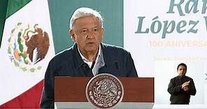 En Jérez, AMLO preside homenaje a López Velarde en centenario luctuoso