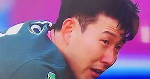 Heung-Min Son rompe en llanto tras Perder Final con el Tottenham