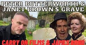 Peter Butterwoth & Janet Brown's Grave Famous Graves