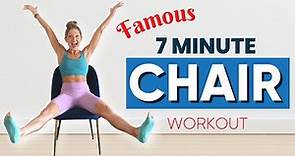 FAMOUS 7 min chair workout !!!