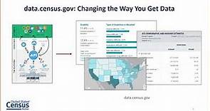 data.census.gov Today: A Comprehensive Overview