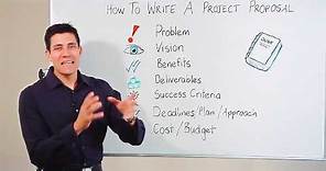 Project Proposal Writing: How To Write A Winning Project Proposal
