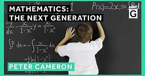 Mathematics: The Next Generation - Professor Peter Cameron