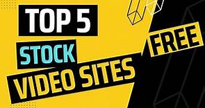 TOP 5 Best Free Stock Footage Websites