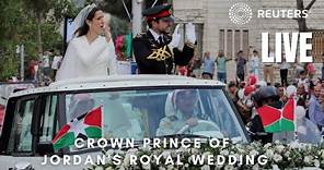 LIVE: Crown prince of Jordan's royal wedding in Amman