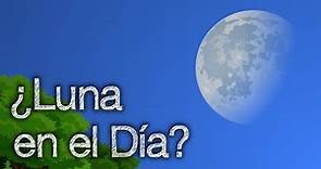 ¿Por qué Podemos Ver La Luna de Día?