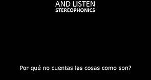 Mr. Writer - Stereophonics (Subtitulado - Español)