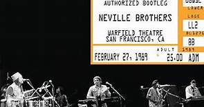 The Neville Brothers - Neville Brothers Authorized Bootleg Warfield Theatre, San Francisco, Ca