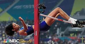 Vashti Cunningham wins bronze in high jump at Track and Field Worlds | NBC Sports