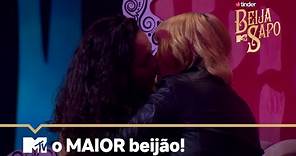 Tuitabi meteu o verdadeiro beijão l MTV Beija Sapo