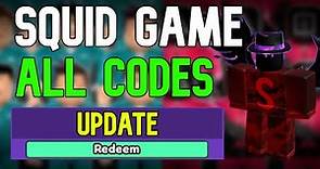 ALL Squid Game CODES | Roblox Squid Game Codes (May 2023)