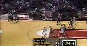 Final 1:13 of Maryland's 1993 Victory over Georgetown