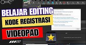 VIDEOPAD VIDEO EDITOR REGISTRATION CODE 2023 100% REAL