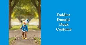 Disney Store Donald Duck Toddler Costume