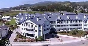 Oceano Hotel Half Moon Bay California - Drone view
