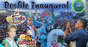 Ferias de Valle de La Pascua Guárico 2024 Desfile Inaugural Gregory Castillo