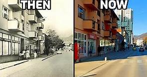 Then and Now comparison, Kakanj - (Nekada i sada, Kakanj kroz vrijeme) Bosnia & Herzegovina
