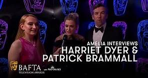 Amelia Dimoldenberg interviews Harriet Dyer and Patrick Brammall | BAFTA TV Awards 2023