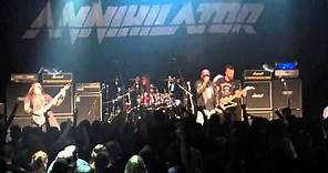 Annihilator -70000 Tons of Metal 2015 -with Coburn Pharr - I am in Command