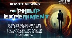 Remote Viewing The Philip experiment