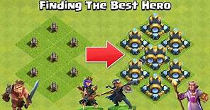 Every Level Heroes VS Every Level Cannon Formation | Clash of Clans