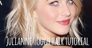 Julianne Hough Short Hair Tutorial