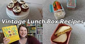 VINTAGE LUNCH BOX RECIPES 🥪 1960s Picnic Food Ideas!