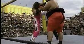 WWE-Universal.Fr - Bret Hitman Hart vs Yokozuna (WrestleMania IX)