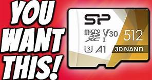 HUGE Storage and FAST! | Silicon Power 512gb Micro SD Card Review