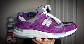 New Balance 992 Purple + Grey. Is the 992 hype real?!