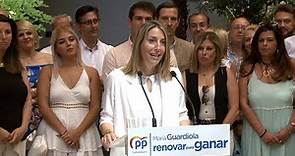 Guardiola busca liderar el PP extremeño y "revolucionar la política con la verdad"