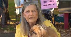 DO NOT USE: Animal rights advocates protest bunny killings at Granville Island