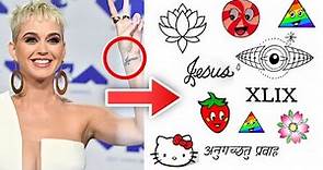 Katy Perry 's All Tattoo Original Design | Sbm Tattoo | @KatyPerry