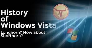 History of Windows Vista